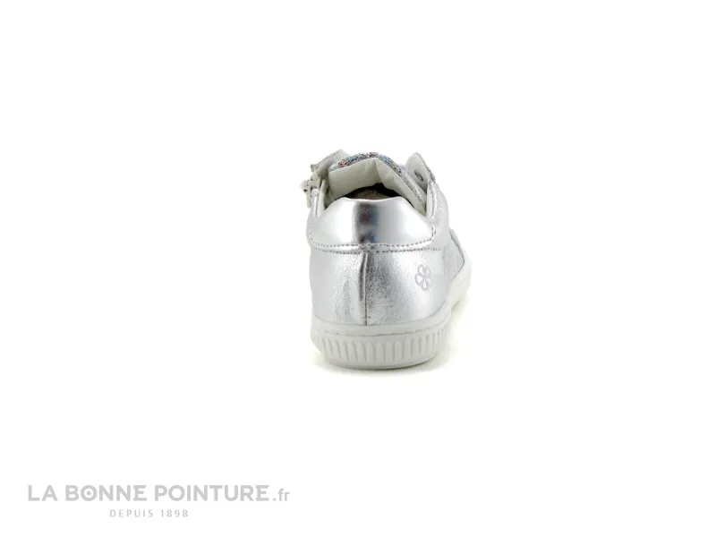 Achat chaussures MKids Enfant Chaussure de ville, vente MKids MELFU MK2448D9E Argent - Fleurs - Sneakers fille