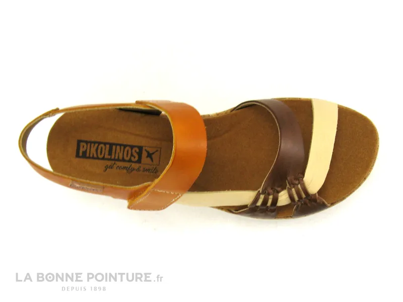 Achat chaussures Pikolinos Femme Sandale et Nu-pieds, vente Pikolinos PALMA W4N-0968C2-700 Orange - Sandale mode Femme