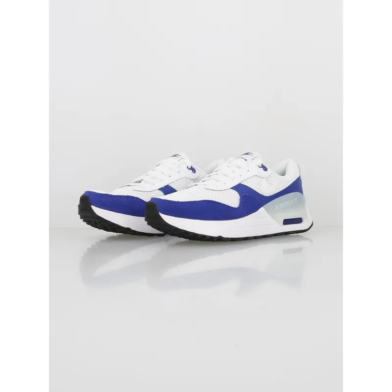 Air max baskets system blanc/bleu homme - Nike | wimod