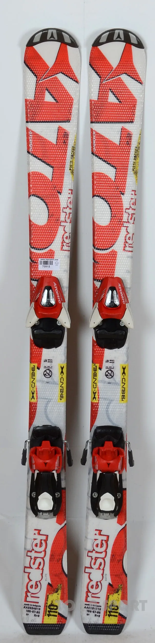 Atomic REDSTER Junior white - Skis d'occasion Junior