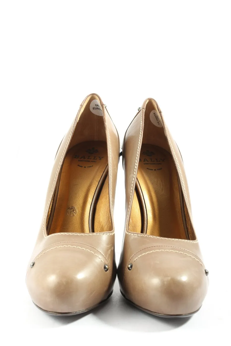 Bally Talons hauts blanc cassé élégant
