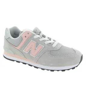 baskets et sneakers -  - junior fille - Toile Jean - Marron - New balance