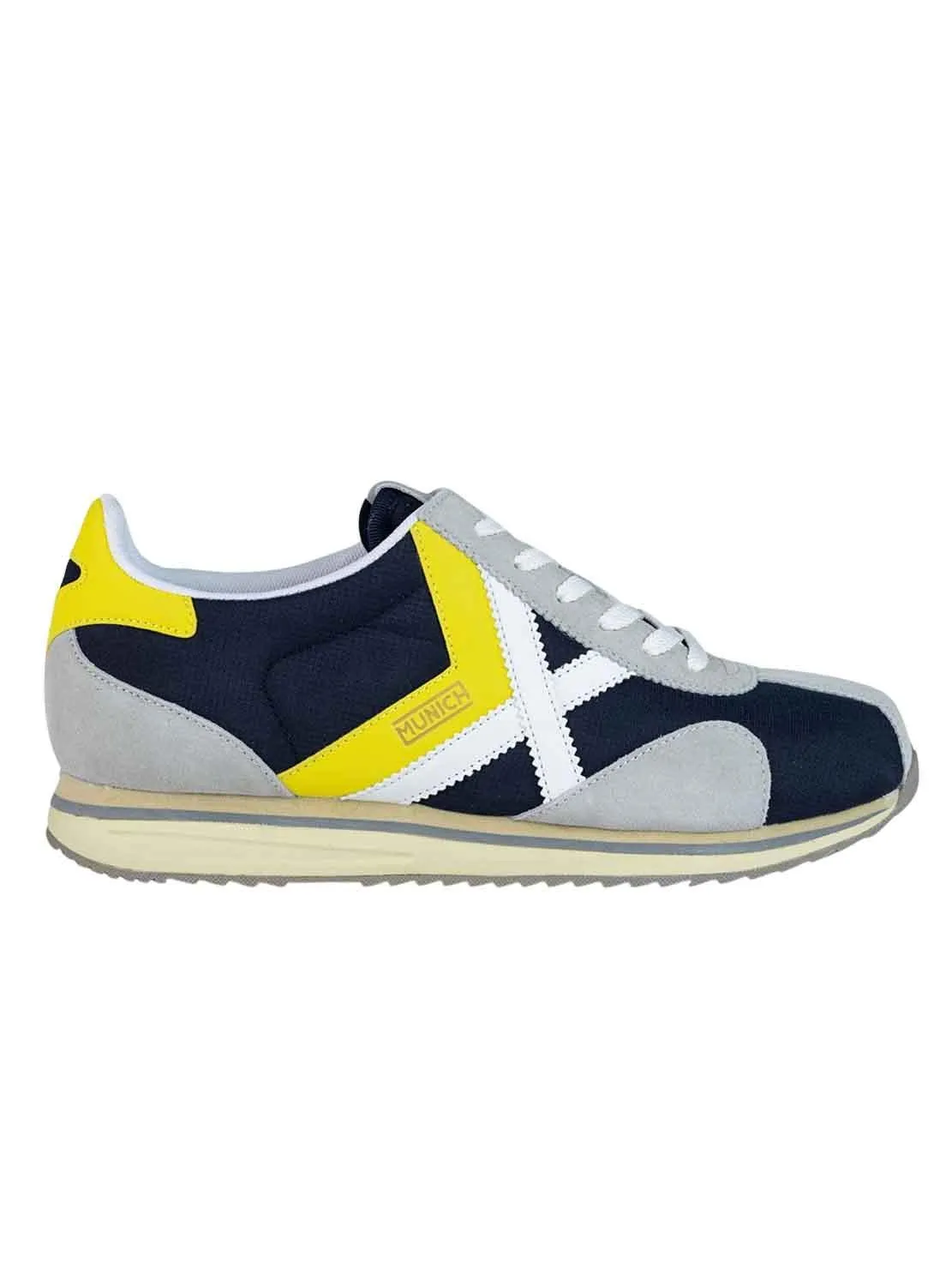 Baskets Munich Sapporo 174 Bleu Bleu Marine Homme