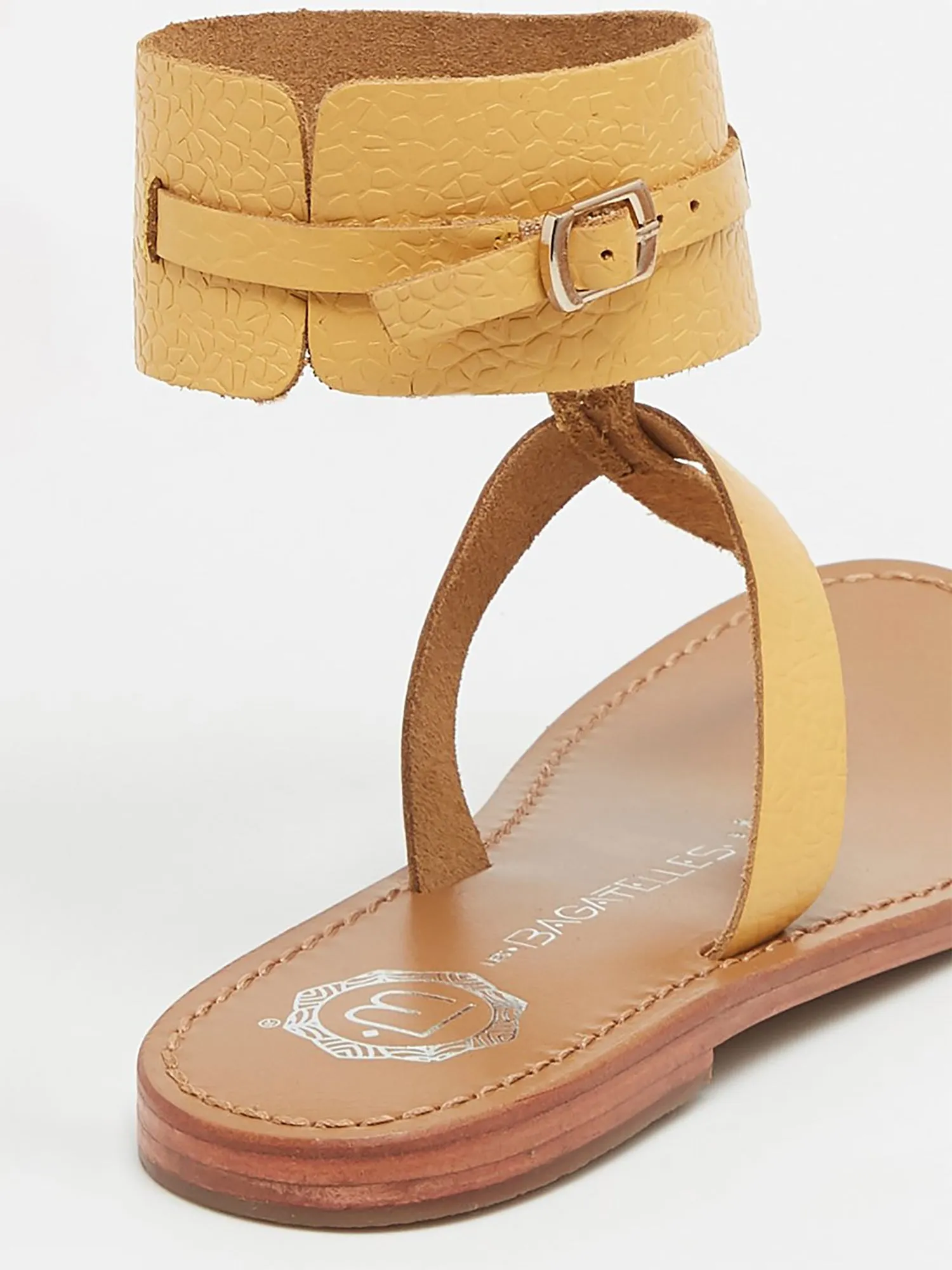 BROOKLYN Sandale colorée en cuir