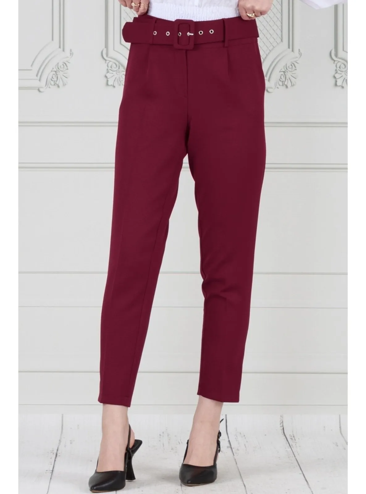 Burgundy - Pants