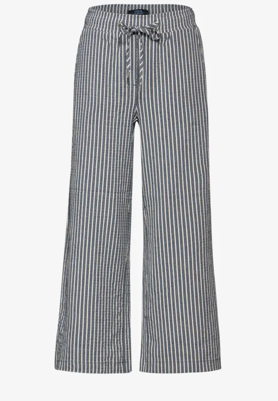 CECIL Pantalon 7/8 rayé  - Style NEELE