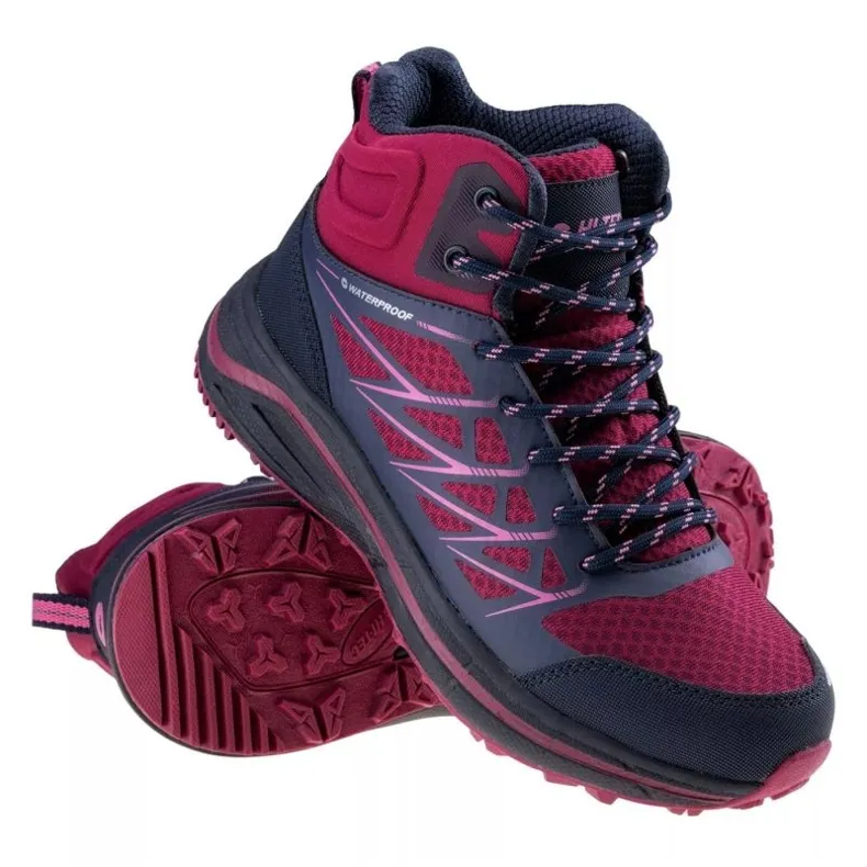 Chaussures Hi-Tec Rewile Mid Wp W 92800442440 rose