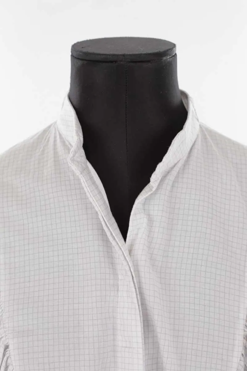 Chemise en coton The Label Edition blanc. Matière principale coton. Taille 38.