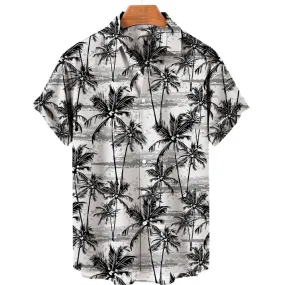 Chemise Hawaienne Noire