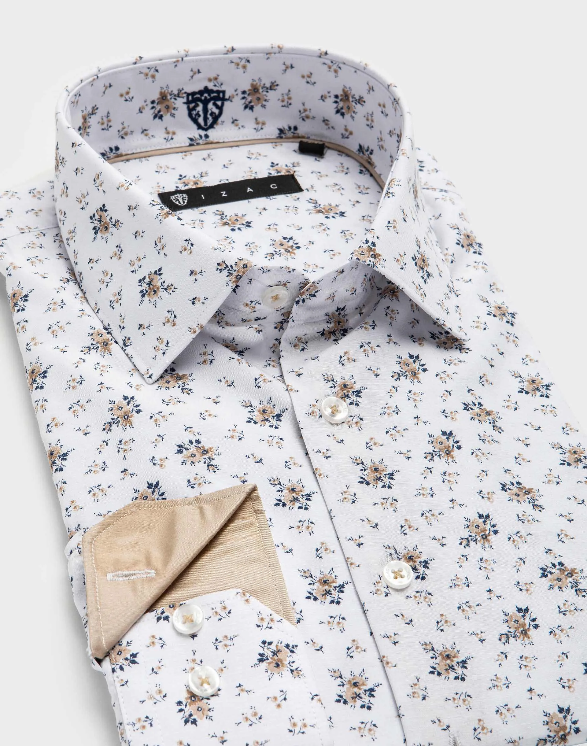 Chemise motif floral