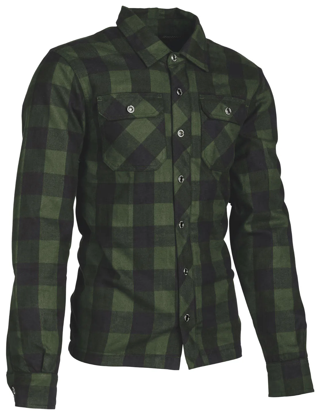 Chemise RST Lumberjack Vert, Chemise Moto Kevlar Homme