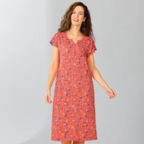 Chemise de nuit imprimée