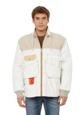 DIESEL  Veste W-HOWE-FUR - Beige