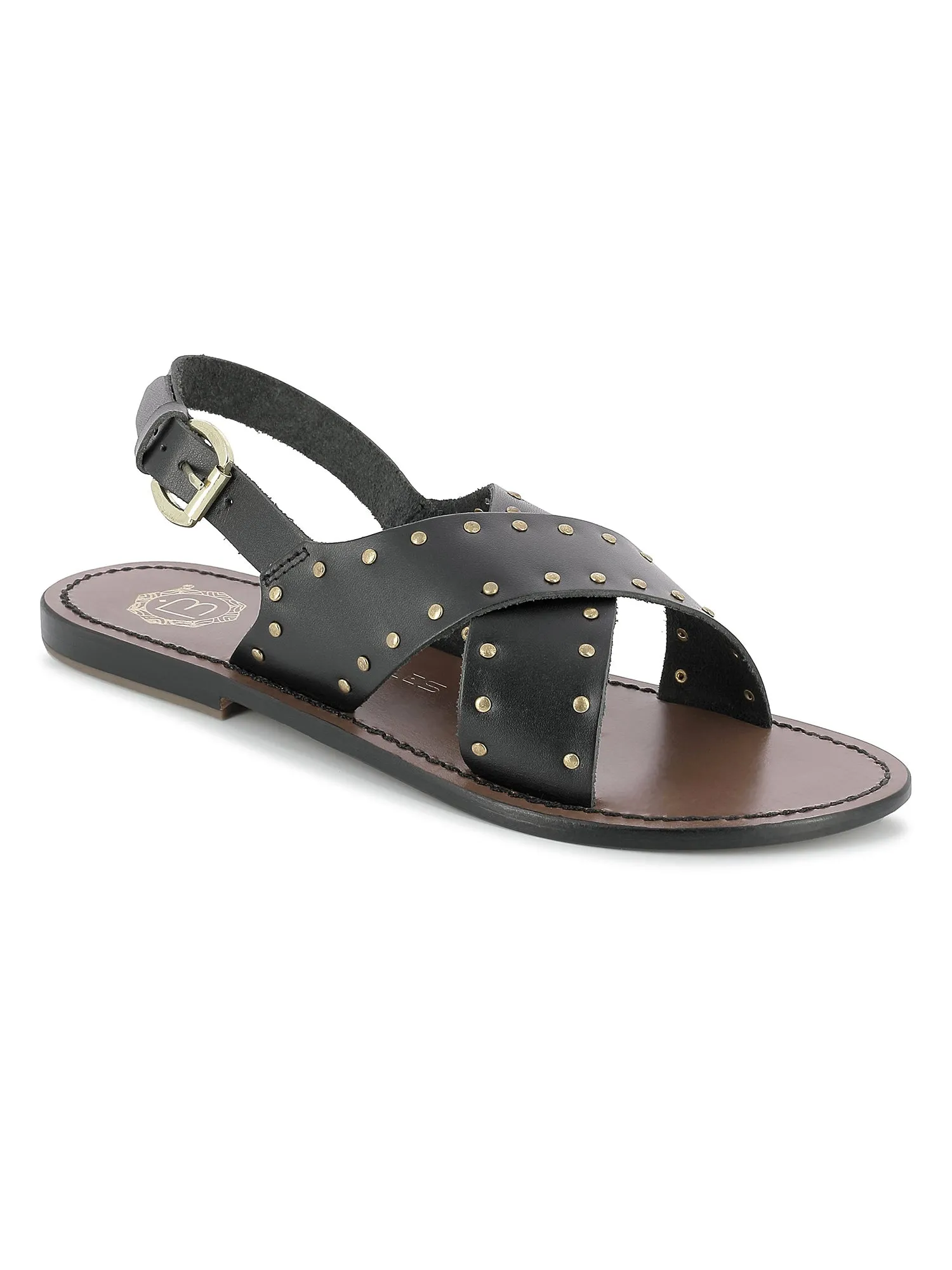 EREBIA Sandale neutre en cuir