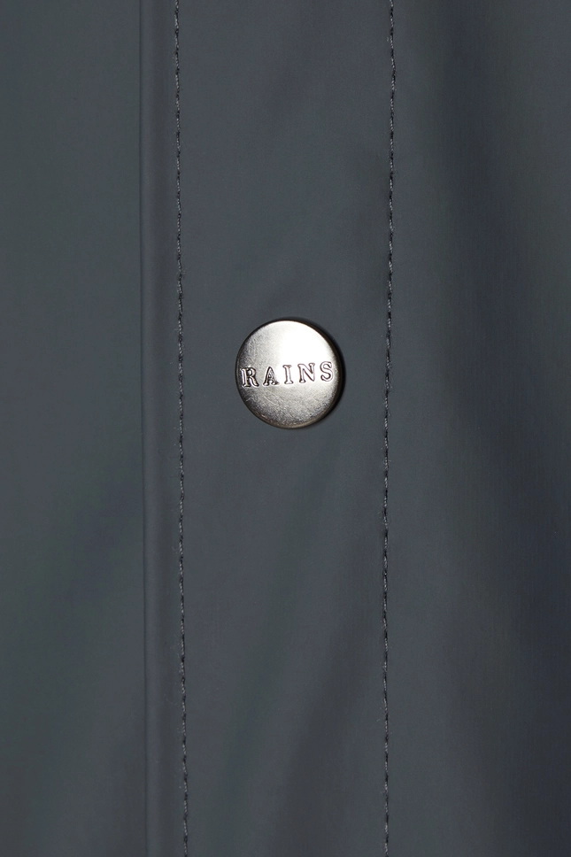 Imperméable RAINS Short Hooded Coat Slate