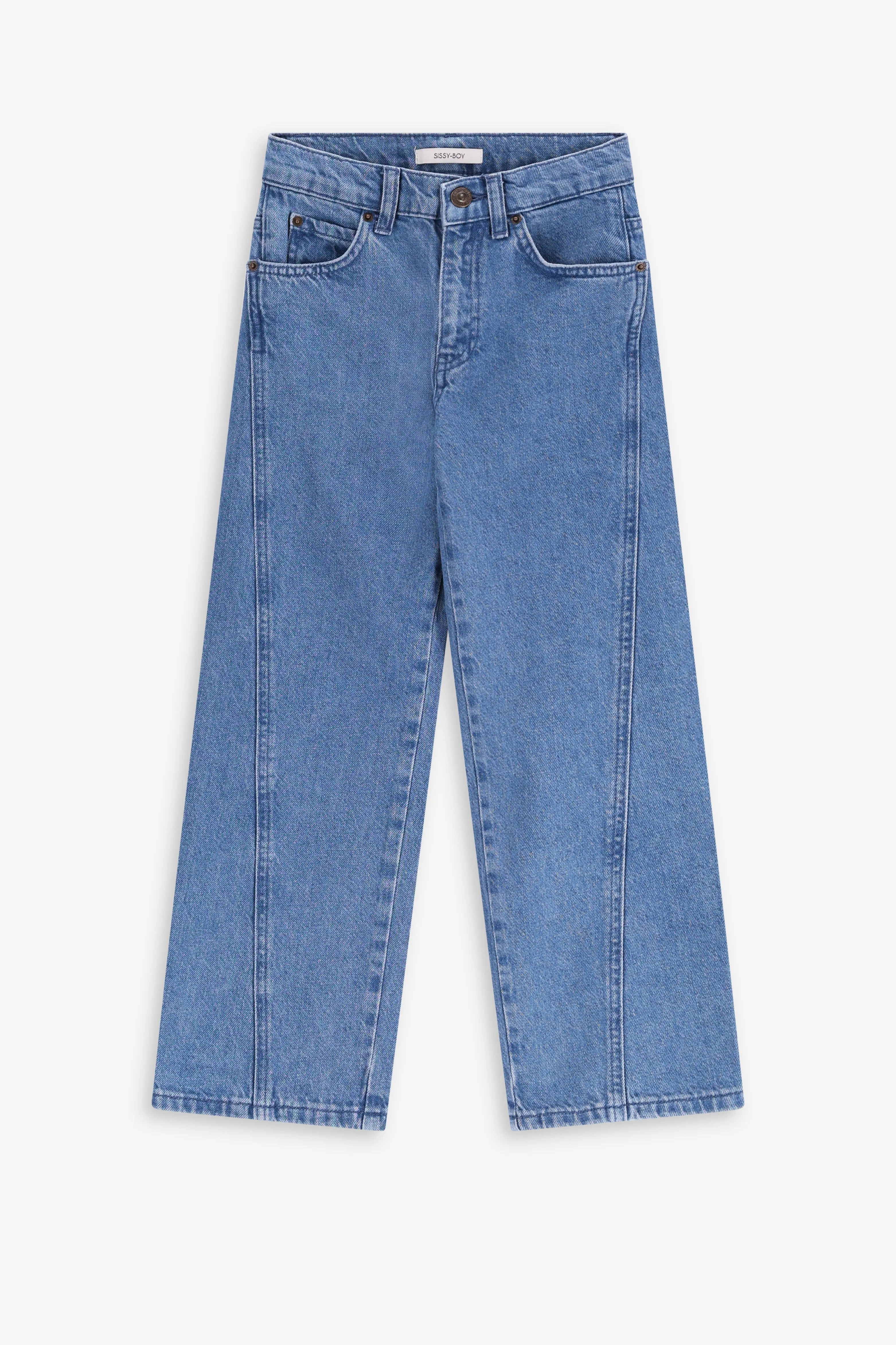 Jean jambes larges - bleu