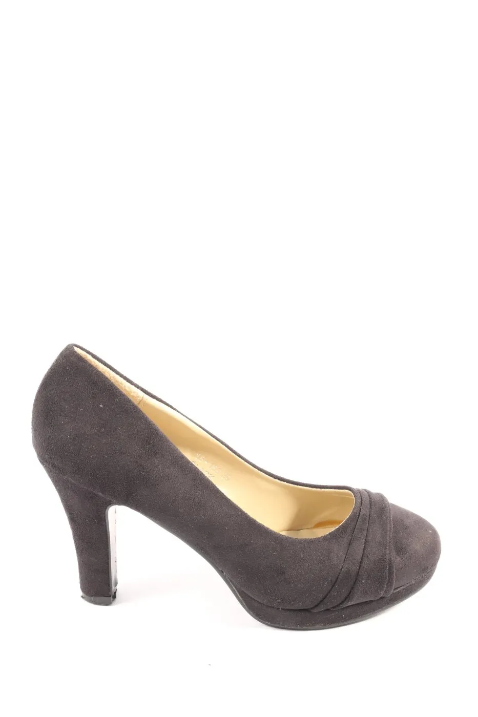Jennika Talons hauts brun style décontracté