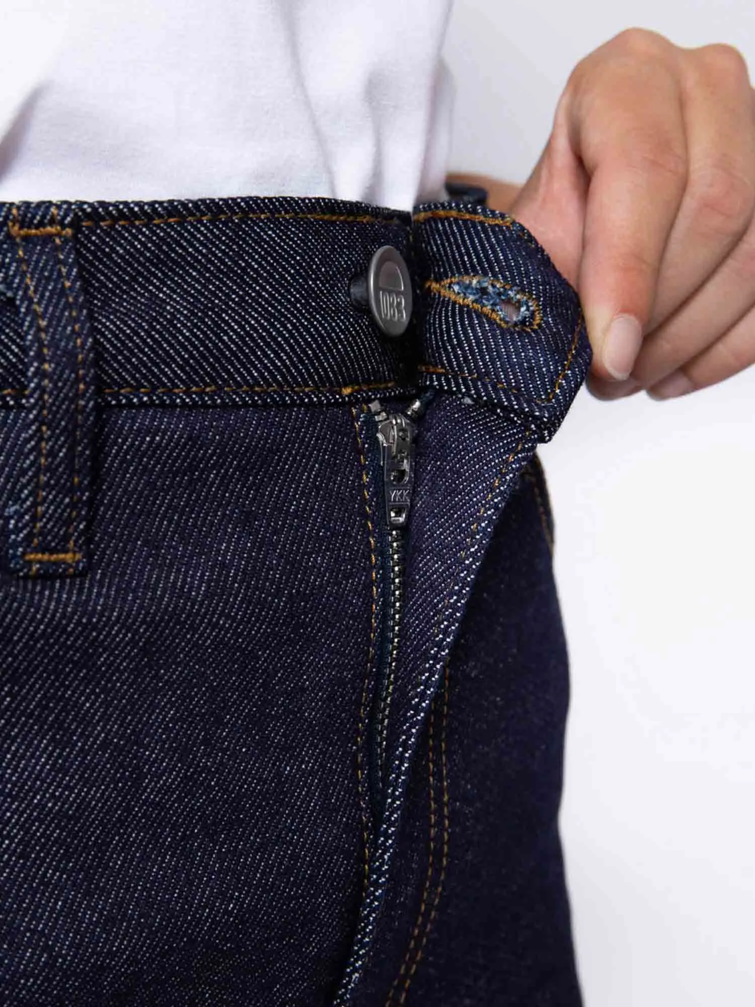 Jupe droite 291h zipee taille haute - 1083 - Marques de France