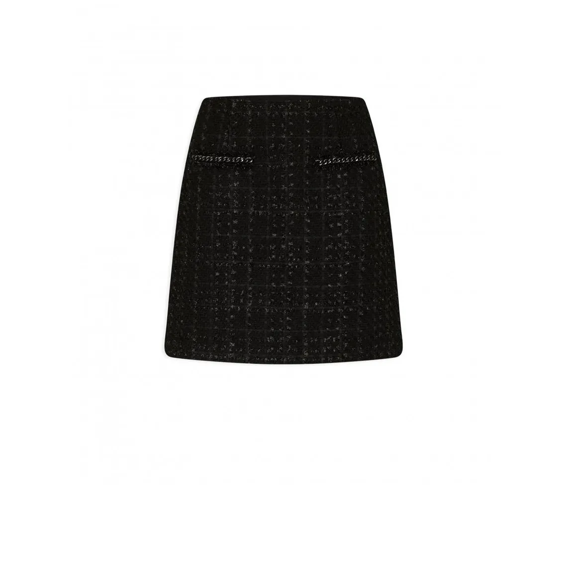 Jupe noire droite taille haute  | 3 Suisses
