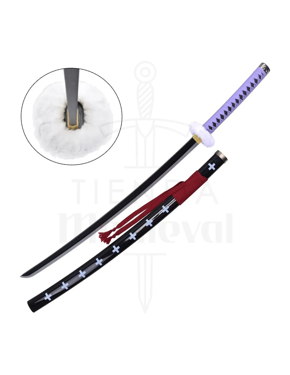 Katana en bambou de Trafalgar Law - Une pièce ⚔️ Boutique Épées