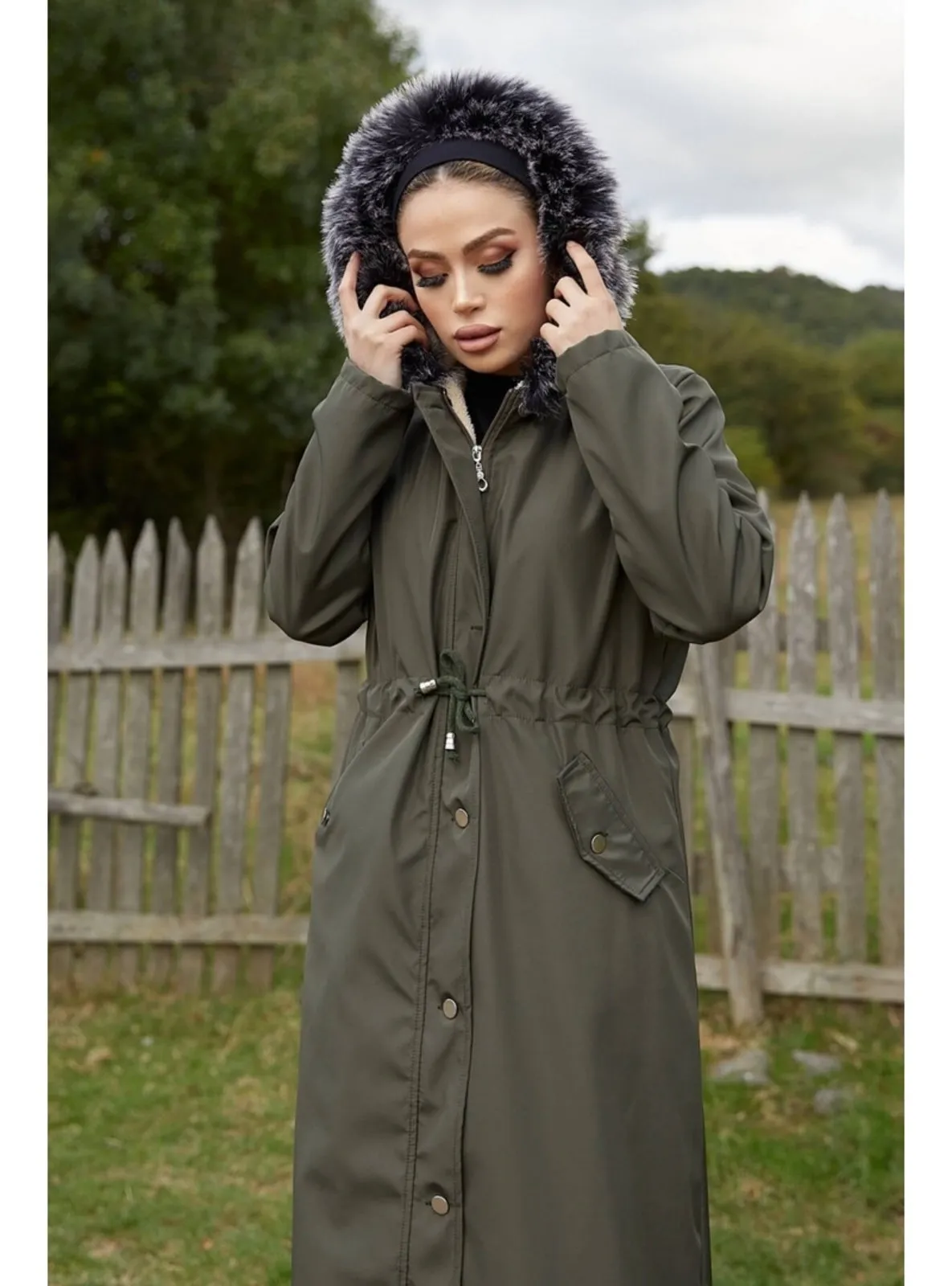 Khaki - Coat