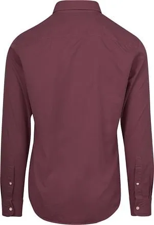 King Essentials The Tommy Chemise Bordeaux KM111080031-P080T