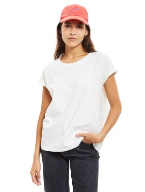 Le tee-shirt Cool Willie jersey bio-recyclé Blanc cheesecake