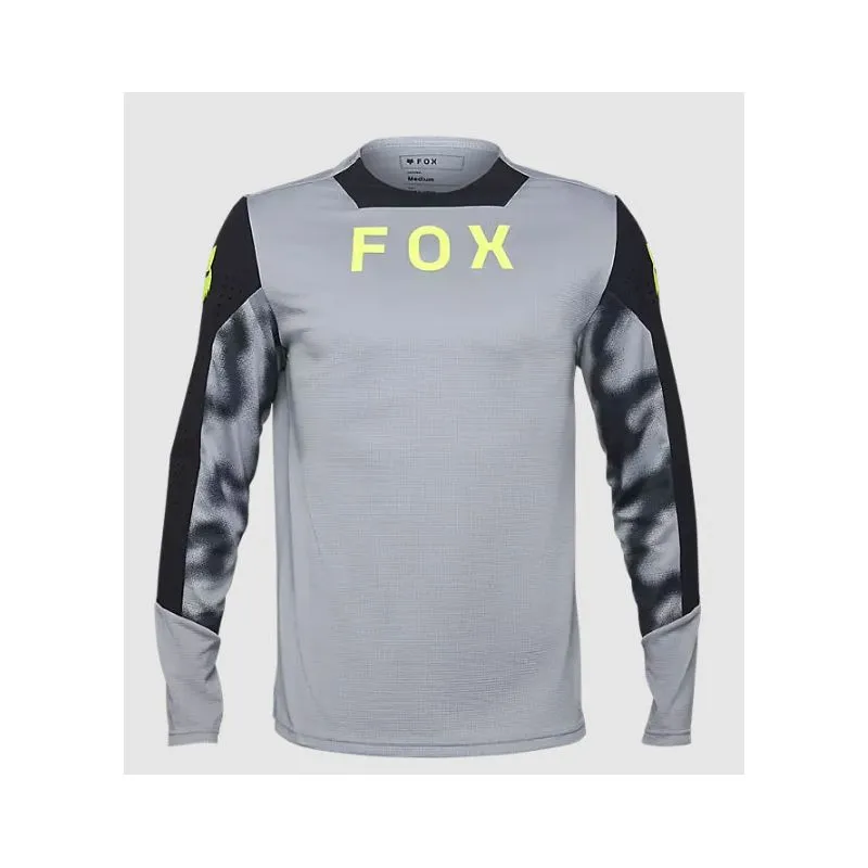 Maillot vélo FOX Defend Taunt LS Jersey 2025 Chez SportAixTrem