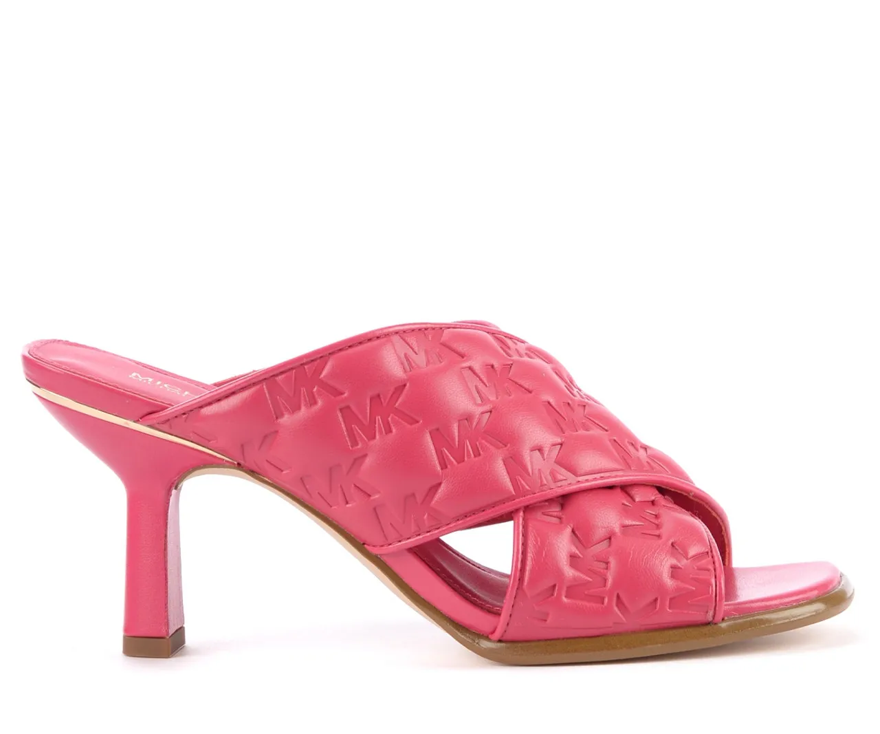 Michael Kors Sandale à talon Gideon fuchsia