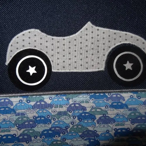 Mini cartable maternelle s cartable garçon personnalisable tissu theme couleur au choix