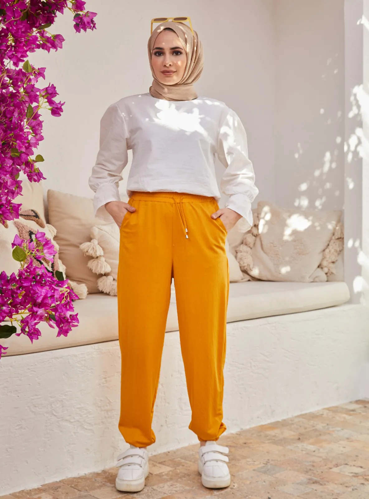 Mustard - Rayon - Pants