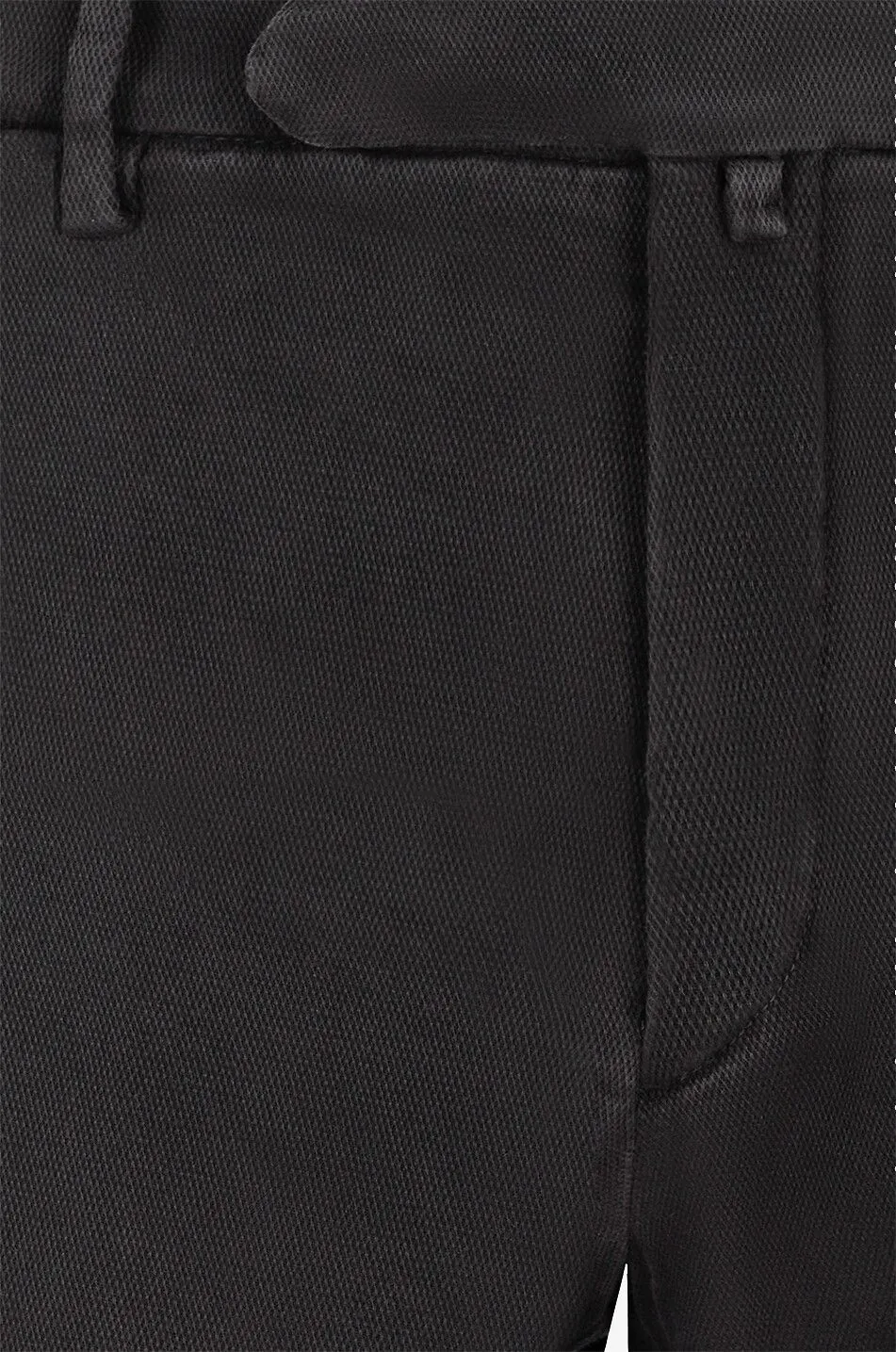 Pantalon chino slim en coton et cachemire