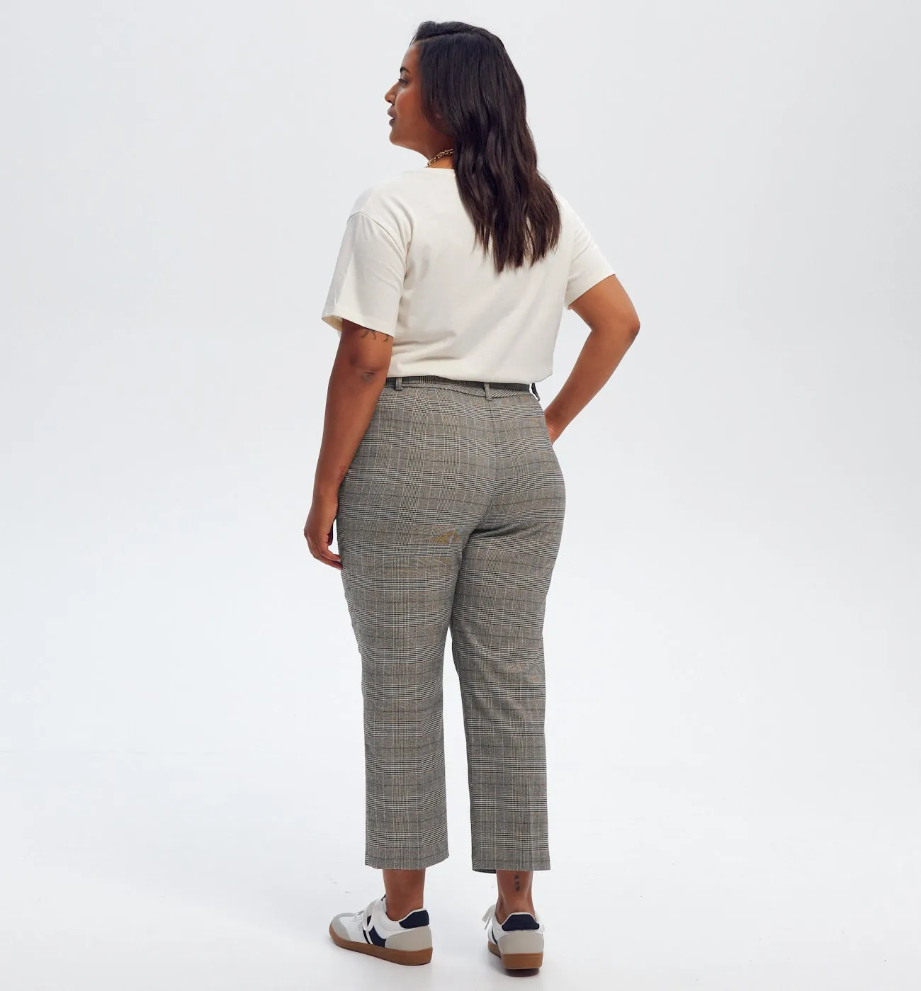 Pantalon Prince-de-Galles - Carreaux multicolores