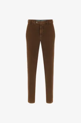 Pantalon slim en velours côtelé City Shade
