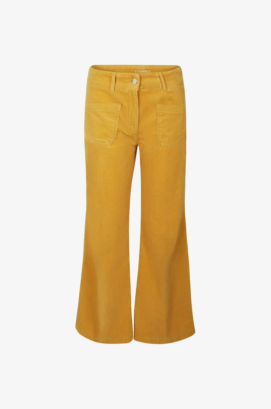 Pantalon évasé en velours côtelé Fleur