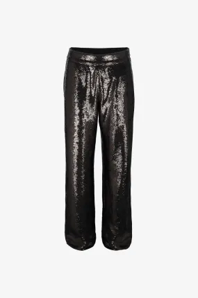 Pantalon évasé à sequins Gwyneth