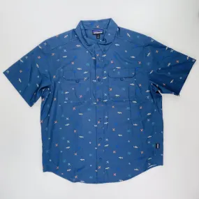 Patagonia M's Self Guided Hike Shirt - Seconde main Chemise homme - Bleu - M | Hardloop