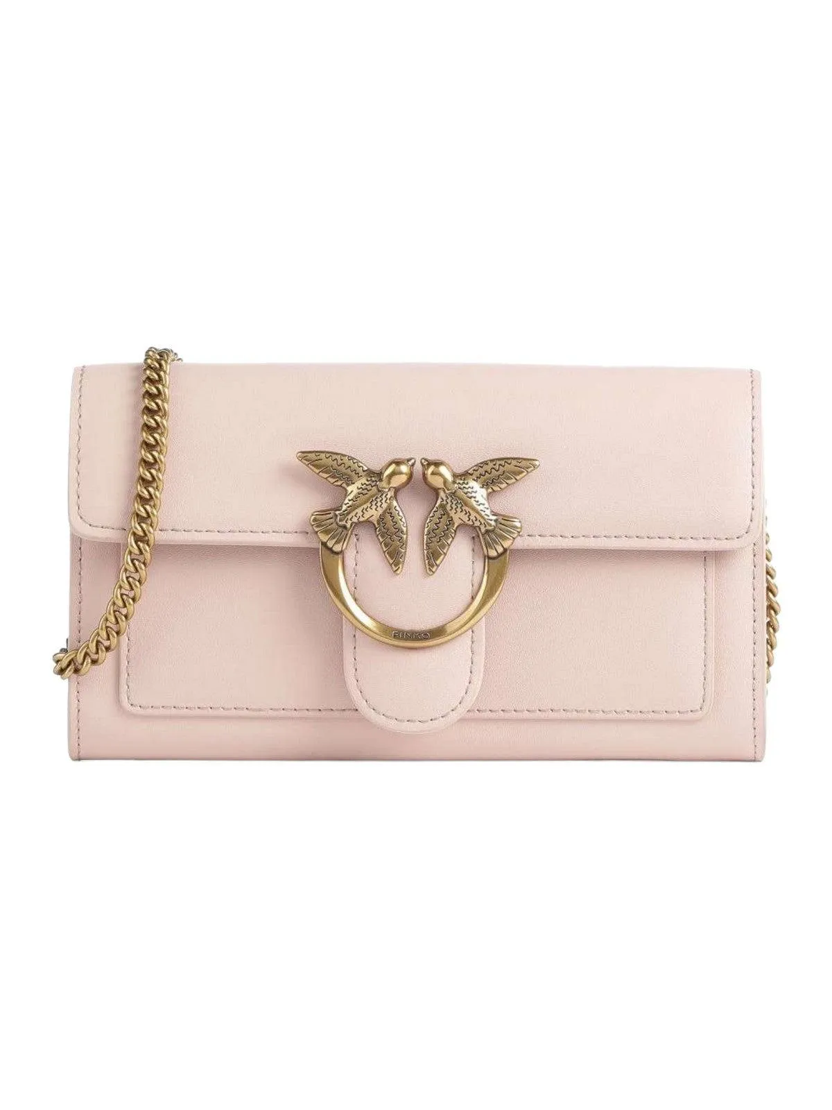 PINKO Portefeuille Femme Love one wallet 100062-A0F1 O81Q Rose