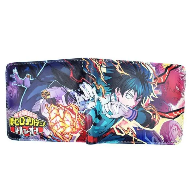 Portefeuille My Hero Academia  Izuku vs Tomura