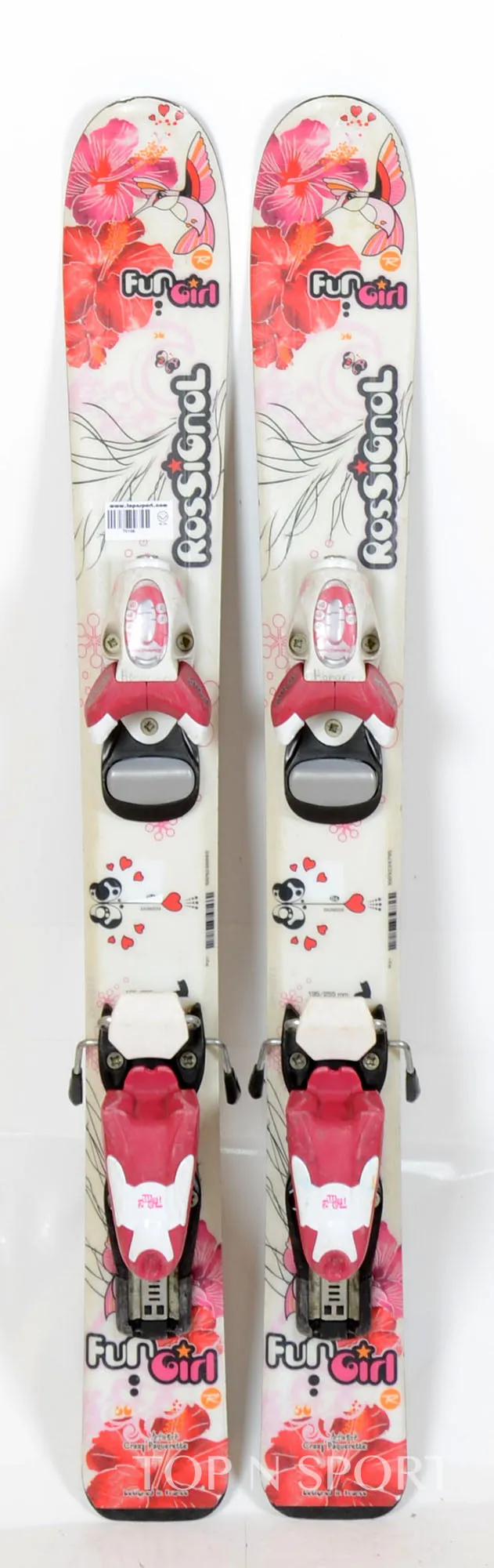 Rossignol FUN GIRL Flower - Skis d'occasion Junior