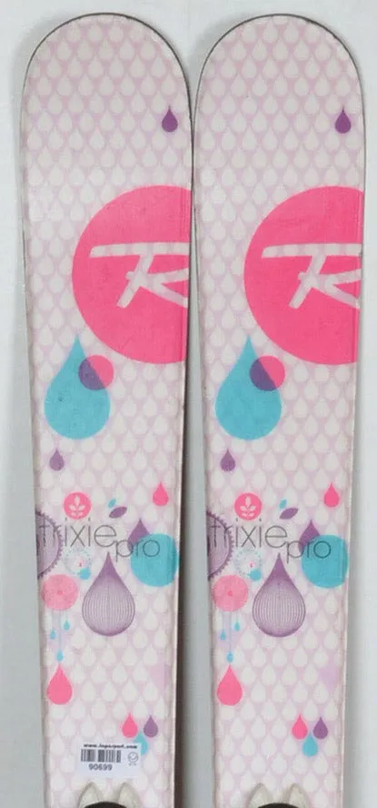 Rossignol TRIXIE PRO white - skis d'occasion Junior