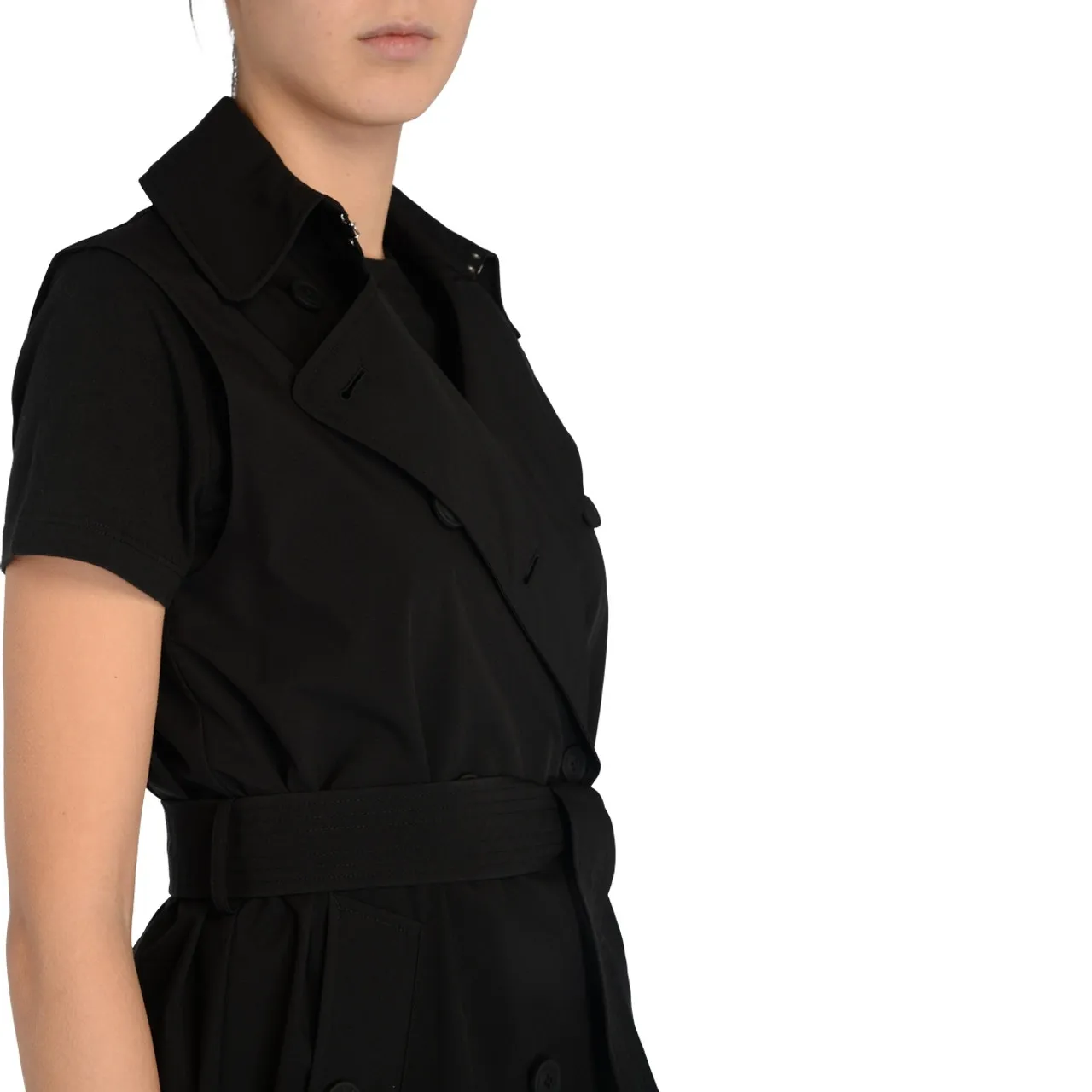 Save the Duck Trench-coat sans manches Sidra noir