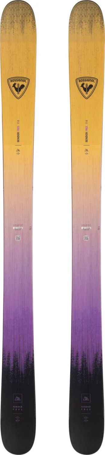 ski rossignol sender free 118 + fixation