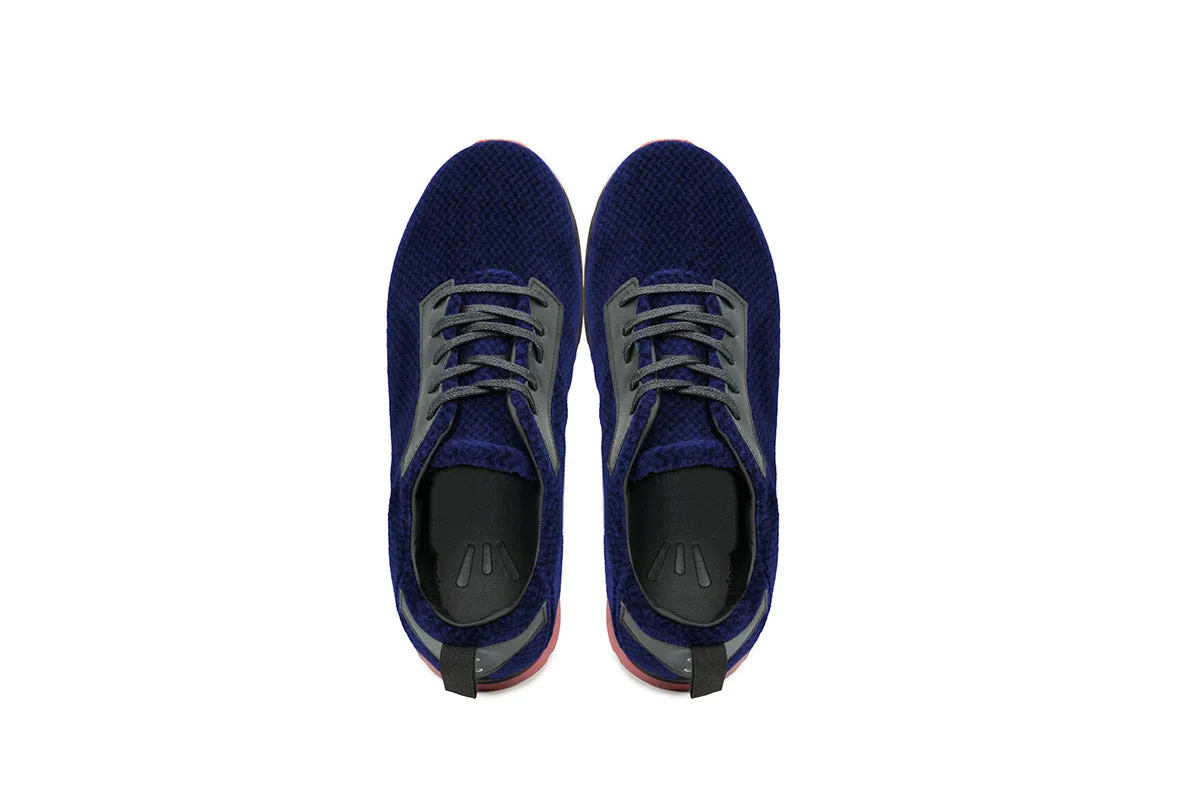 Sneakers TRAINERS SLP TER 2010 - Upcylées, velours ctelé | Blue Night