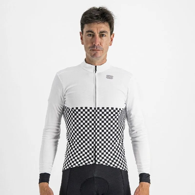 Sportful Checkmate Thermal Jersey - Maillot vélo homme | Hardloop