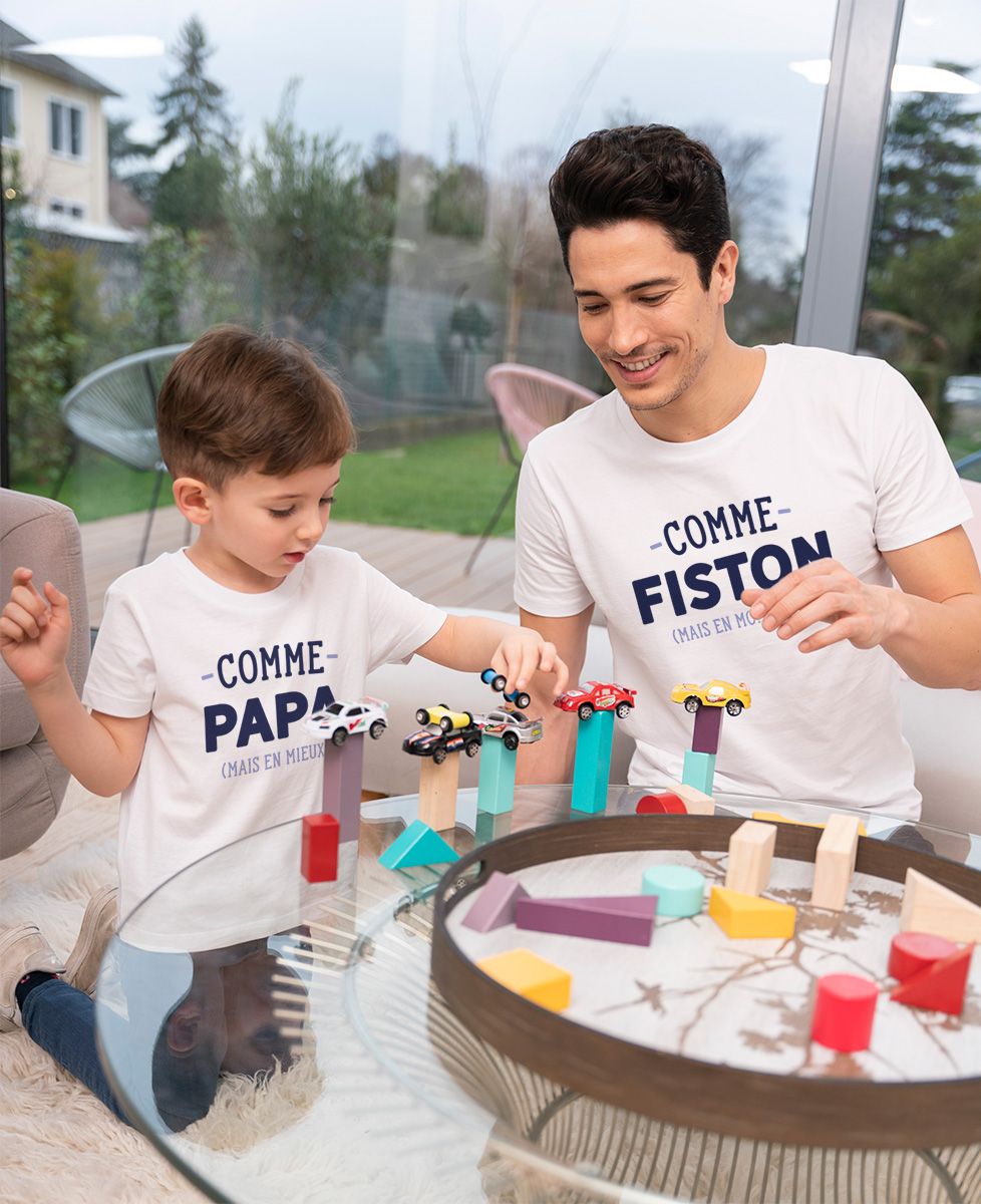 T-Shirt enfant Comme papa