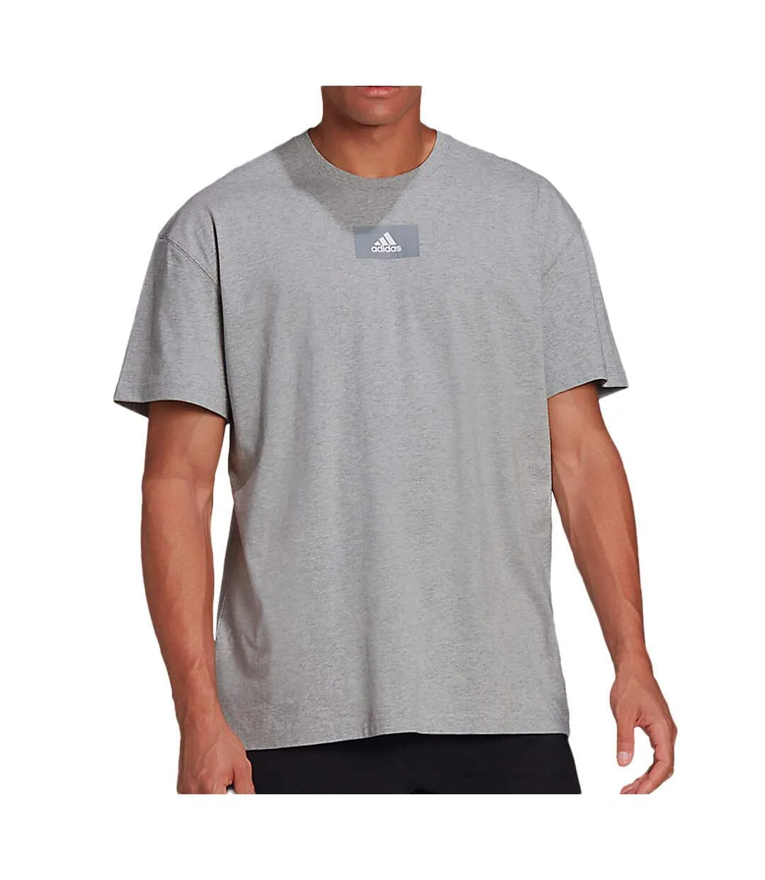T-shirt Gris Homme Adidas M Fv T