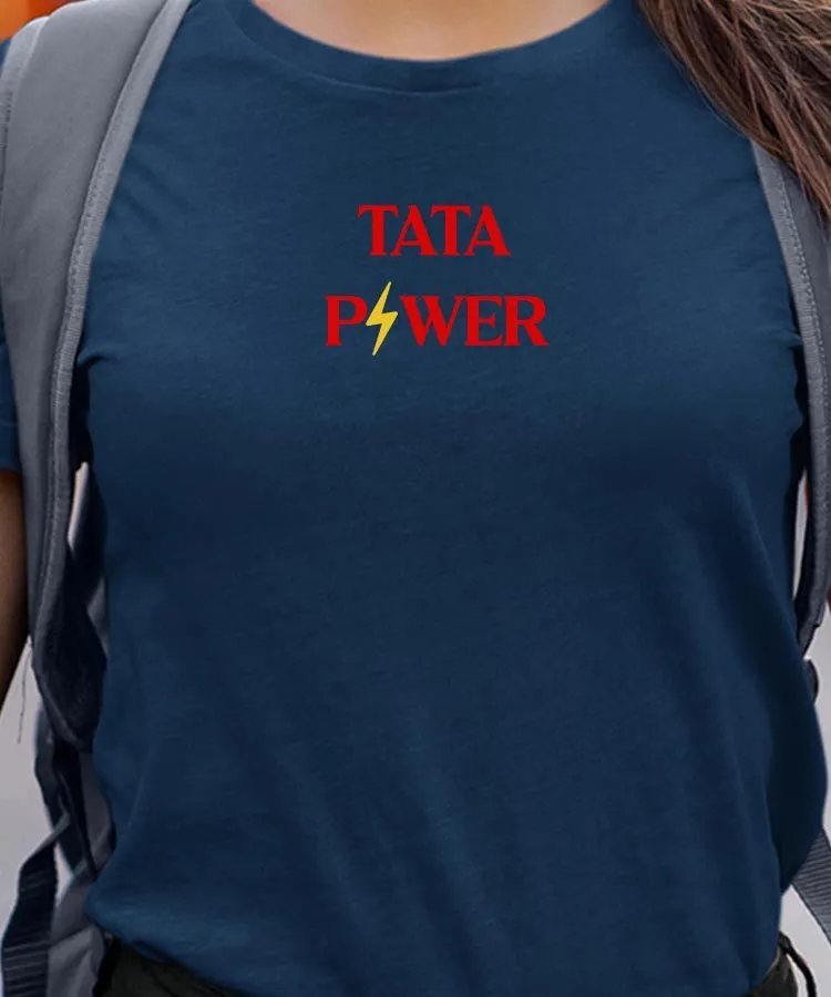 T-Shirt Tata Power Pour femme