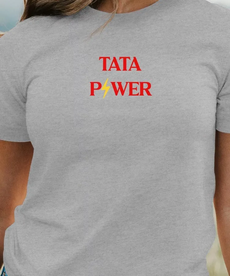 T-Shirt Tata Power Pour femme