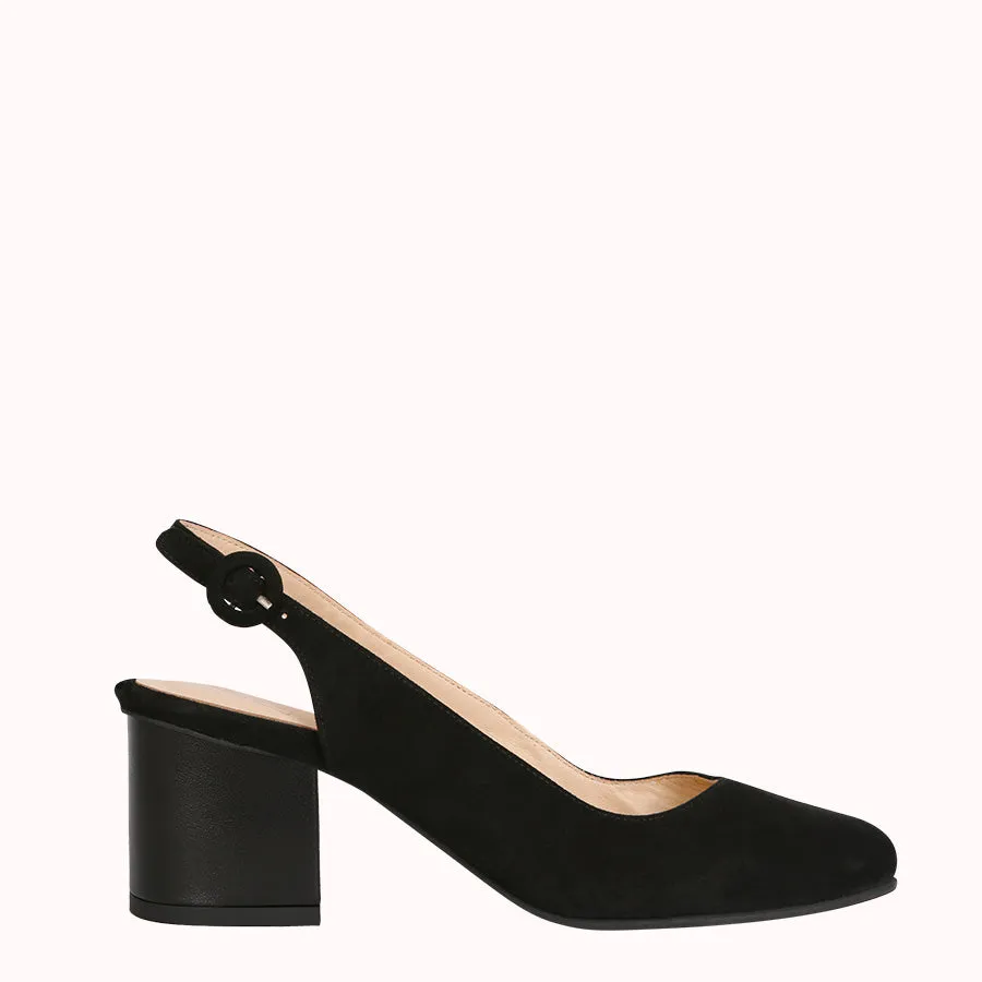 Talons Adore-moi 6 cm Simili Noir